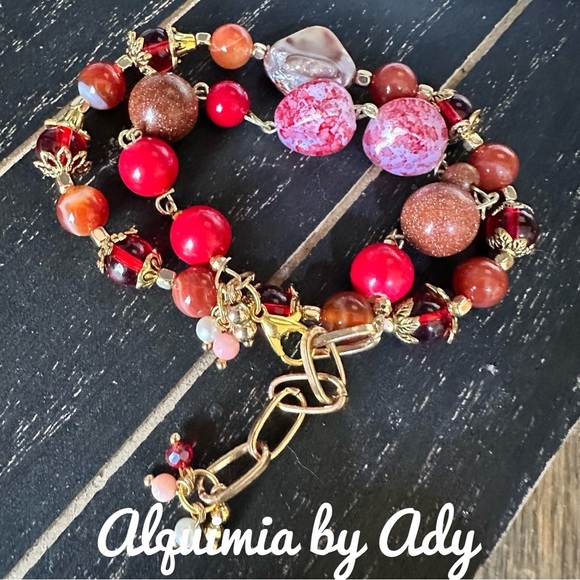 Vibrant Blue Cube Gold Earrings with Hook Design - Picture 3 of 3